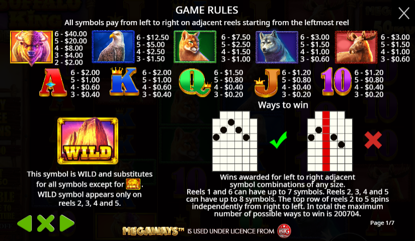 Buffalo King Megaways (Pragmatic Play) Image 2